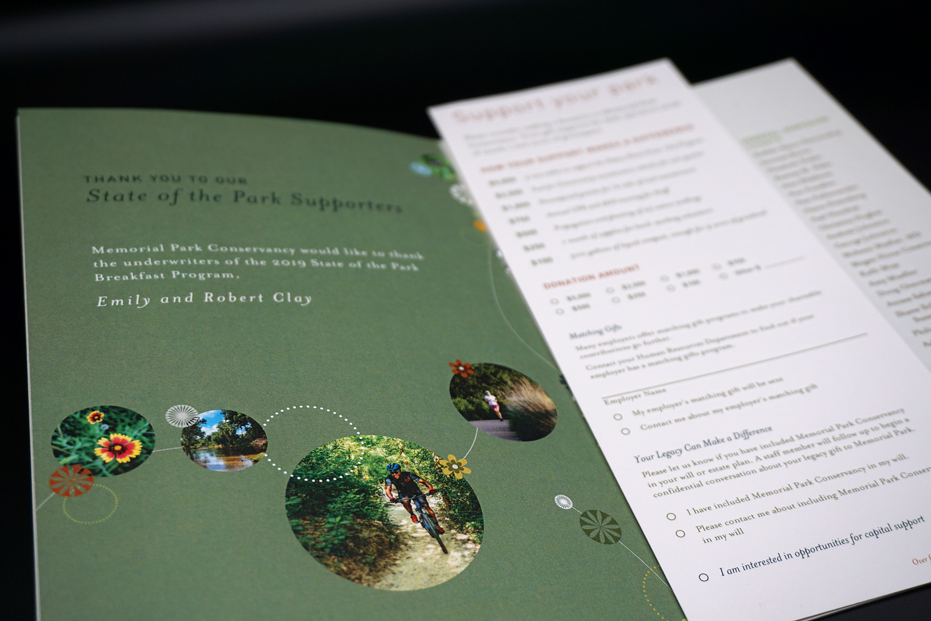 Memorial Park Conservancy State of the Park