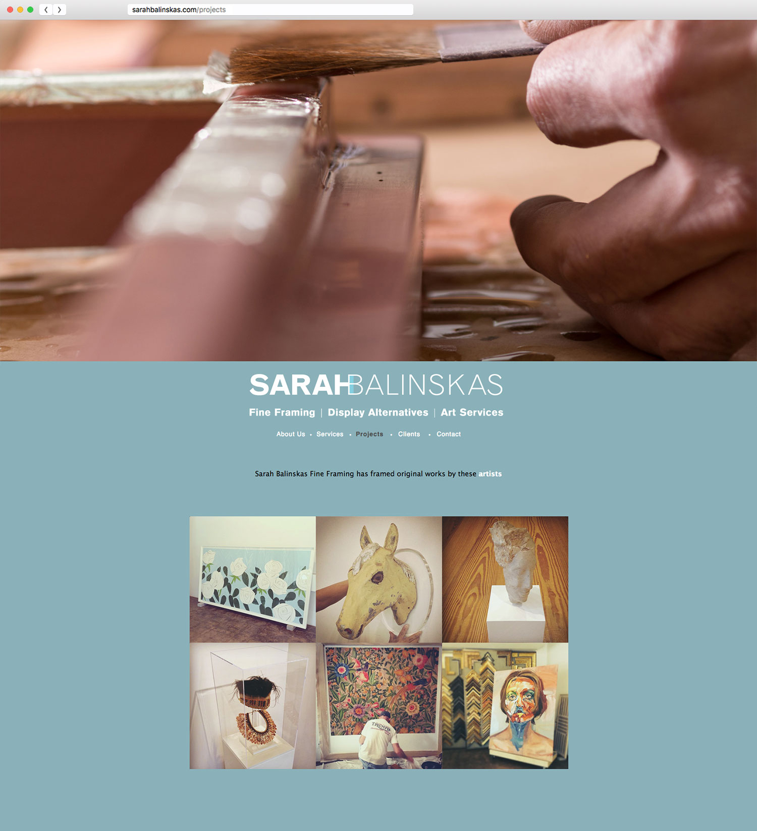 Sarah Balinskas Fine Framing